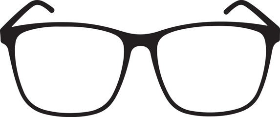 glasses illustration on white background eps 10
