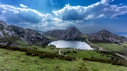On the trail near Lagos de Covadonga