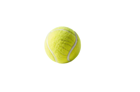  Tennis ball spins swiftly during gameplay