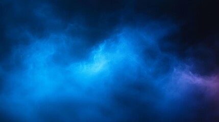 Fototapeta premium Abstract Blue Smoke Background Image