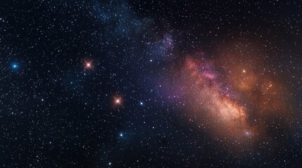 Dynamic star cluster chaos cosmic background digital art vast universe aesthetic view gigapixel quality