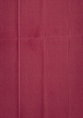 Fototapeta premium Folded Burgundy Paper Texture with Natural Fibers, Print Overlay Background