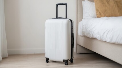 Robotic luggage self-check-in at hotels enhances travel experience modern rooms technology innovation
