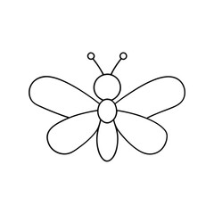 flower and butterfly coloring book 