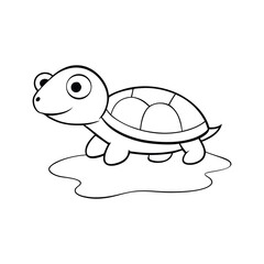turtle coloring book 