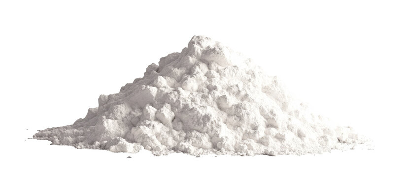 of a pile of white powder