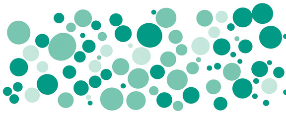 teal circles pattern, scattered circles design, abstract background, modern dots