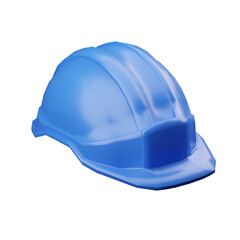 Blue Construction Helmet 3D Randers