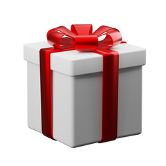 White red Gift 3D Randers