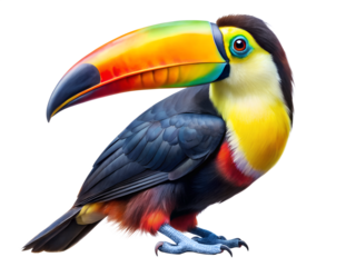 toucan isolated on white background