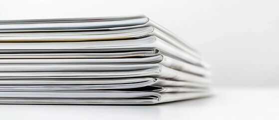 Stack of Paper Documents Representing Organization and Information Management