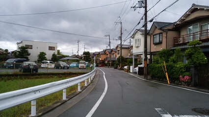 This is Kyoto, Japan. It's summer and hot.