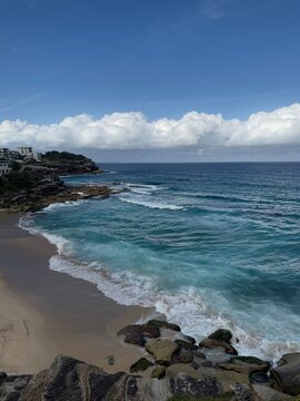 waves on the beach, tamarama beach 