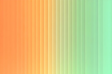 Obraz premium Abstract Gradient Background With Vertical Stripes In Orange Green And Yellow