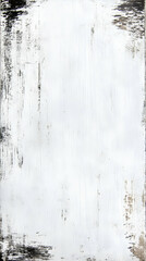 Abstract White Wood Texture Background Photo with Grungy Paint Effect