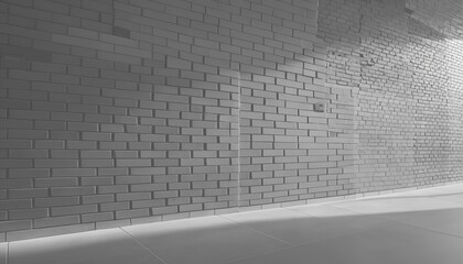 Abstract Grayscale Image with Vertical Lines and Textured Blocks