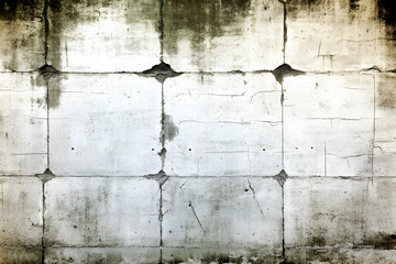 Obraz premium Photo of Concrete Wall Texture with Grunge Effect and Gray Tones Background
