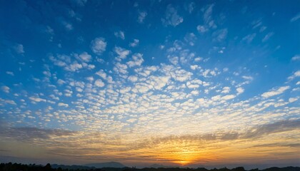 The sky is blue with a few clouds scattered throughout