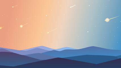 Cosmic Wonders: A Starry Sky and the Beauty of Space