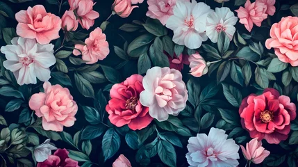 Fotobehang Elegant Floral Pattern Wallpaper Background for Creative Designs © Touch