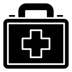 First Aid Kit Solid Icon