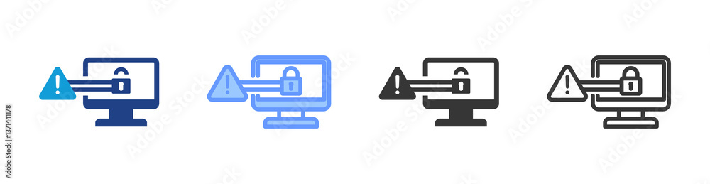 Aufkleber Zero Day icon set multiple style collection