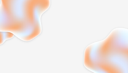 White website page abstract background liquid shape texture effect. Gradient liquid texture