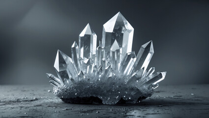 christmas tree on black background