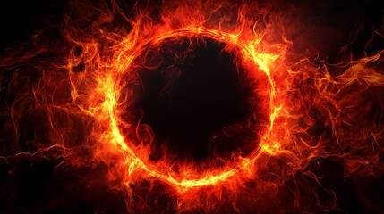 燃える太陽