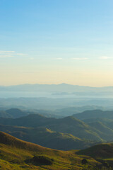 Beautiful sunset in Monteverde