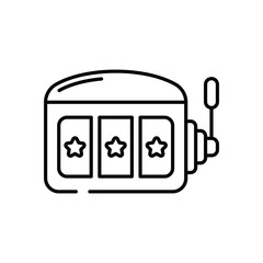 Casino vector icon stock illustration