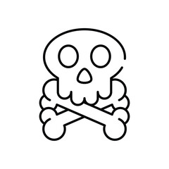 Game Over vector icon stock illustration