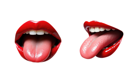 sticking out tongue (png)