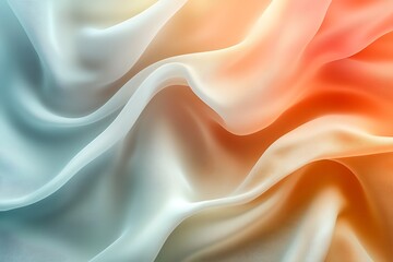 Fototapeta premium Smooth, flowing gradients with a soft, velvety texture, creating an abstract composition that feels both luxurious and serene. The earthy tones add a sense of warmth and comfort