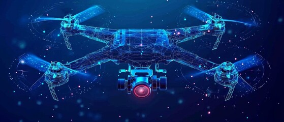 Autonomous flight navigation for enhanced efficiency in various applications.