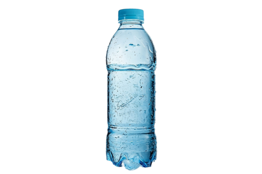 Modern, reusable water container Isolated on white background or PNG background .