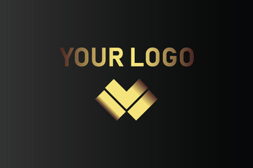 Modern Gold Logo Design