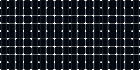 Solar panel surface. Dark blue solar panel background.