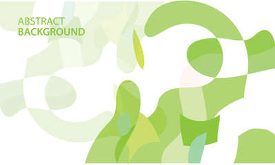 abstract background frame green shape3.eps