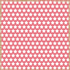 Seamless geometric stars pattern, repeat stars celebration background and sky stars pattern