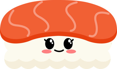 Ebi Nigiri Sushi, Traditional Japanese Food