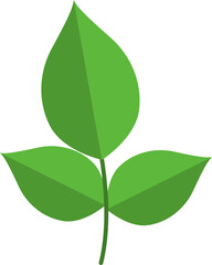 Green leaf simple