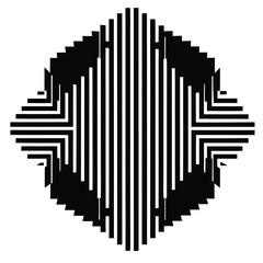 glitch distortion pattern vector design