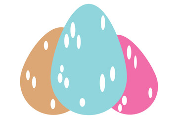 easter eggs icon line art. vector illustration outline design. Decorated Easter Egg Graphic Design, Stripes Pattern Easter Egg graphic design features zigzag and stripes pattern. Design eps 10. 