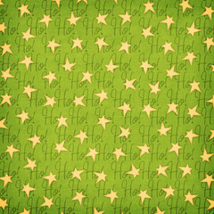 Seamless floral stars pattern, celebration background and ornamental stars pattern
