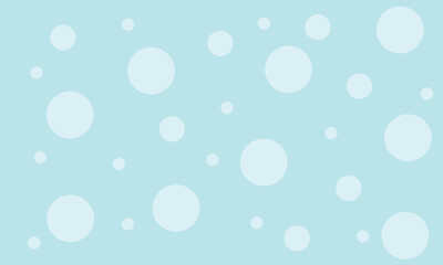 polka dot blue winter theme