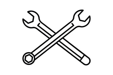 wrench and screwdriver