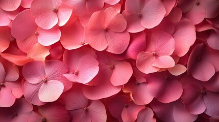 Overlapping, soft pink petals create a delicate and romantic background perfect for Valentine's Day, Mother's Day, or any spring occasion celebrating love and beauty.