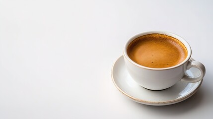 Coffee for you with white background