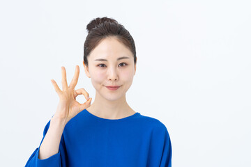 若い女性のビュイーティ